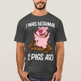 Funny Pig Design for Men Women Hog Farmer Boerderi T-shirt