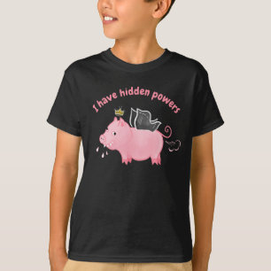 Funny Pig Fairy Cartoon - Schattige Flying Pig Mag T-shirt