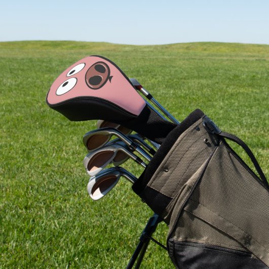 Funny Pig Golfheadcover (Insitu)