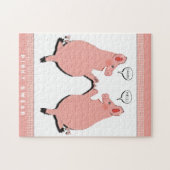 Funny Pig Legpuzzel (Horizontaal)