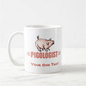 Funny Pig Lover Koffiemok (Links)