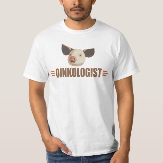 Funny Pig Lover T-shirt (Voorkant)