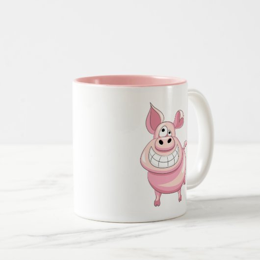 Funny Pig Mok (Voorkant rechts)