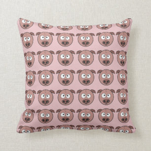 Funny Pig Pattern Kussen