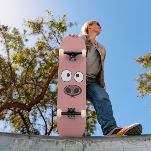 Funny Pig Persoonlijk Skateboard (Buiten 1)