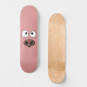 Funny Pig Persoonlijk Skateboard (Voorkant)