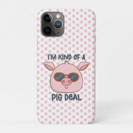 Funny Pig Pun Case-Mate iPhone Case