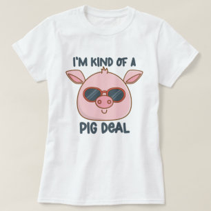 Funny Pig Pun T-shirt