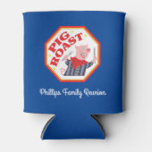 Funny Pig Roast Family Reunion Blikjeskoeler (Voorkant)