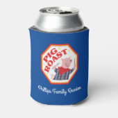 Funny Pig Roast Family Reunion Blikjeskoeler (Blikje Achterkant)