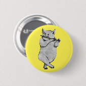 Funny Pig Ronde Button 5,7 Cm (Voorkant /achterkant)