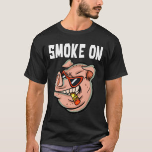 Funny Pig Shirt Voor Mannen Rookvlees Varkenslover