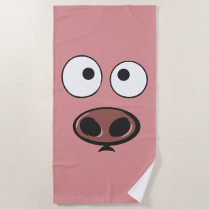 Funny Pig Strandlaken