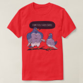 Funny Pigeon 4 T-shirt (Design voorkant)