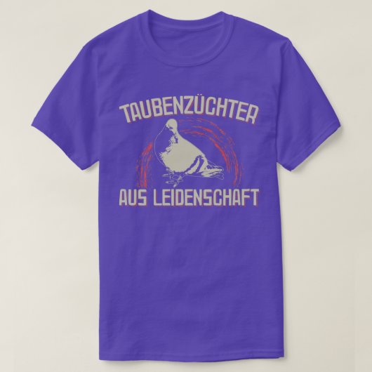 Funny Pigeon Breeding Gift 2 T-shirt (Design voorkant)