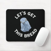Funny Pigeon Racing Gifts Laten we dit brood pakke Muismat (Met muis)