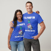 Funny Pigeon Shirt - Ik zal alles wat je hebt op t (Unisex)