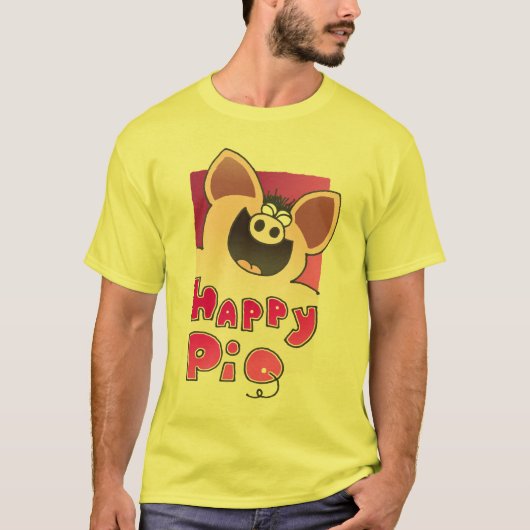 Funny Piggy T Shirt (Voorkant)