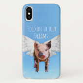 Funny Pigs Might Fly Case-Mate iPhone Case (Achterkant)