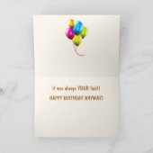 Funny Pigs voor MIJN BROTHER Birthday Kaart (Binnen)