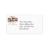 Funny Pilates in Chocolate Etiket (Voorkant)