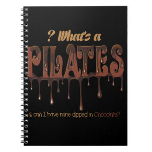 Funny Pilates in Chocolate Notitieboek