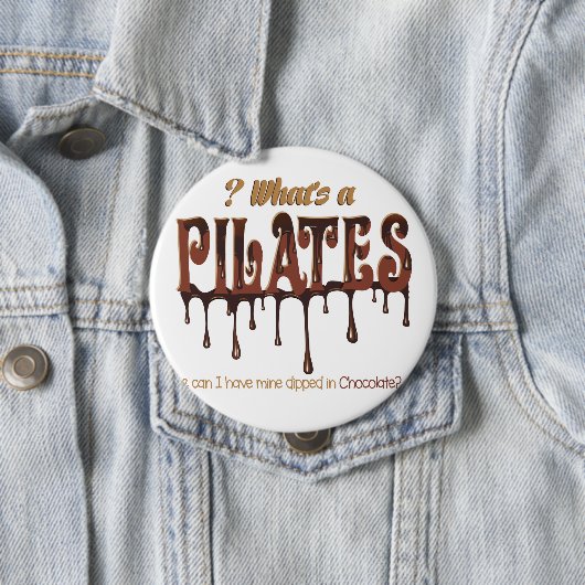 Funny Pilates in Chocolate Ronde Button 4,0 Cm (In situ)