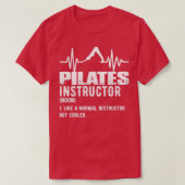 Funny Pilates Instructor T-shirt (Design voorkant)