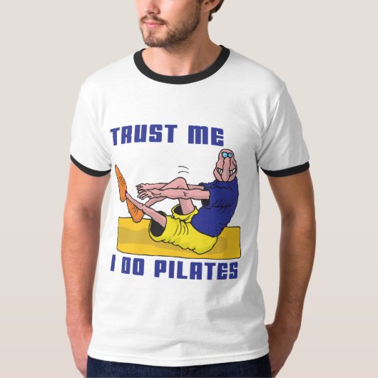 Funny Pilates T-shirt (Voorkant)