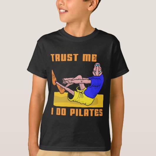 Funny Pilates T-shirt (Voorkant)