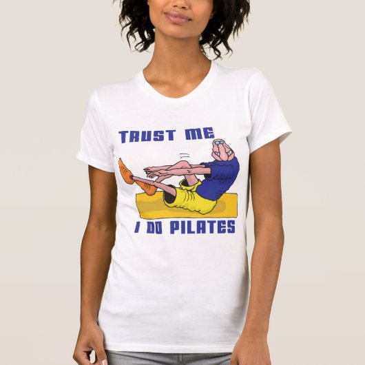 Funny Pilates T-shirt (Voorkant)