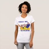 Funny Pilates T-shirt (Voorkant volledig)