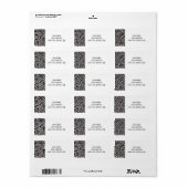 Funny Piles of Penguins Etiket (Full Sheet)