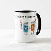 Funny Pill Bottle Mug Mok (Voorkant rechts)