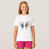 Funny Pill Bottle Tee for children T-shirt (Voorkant volledig)