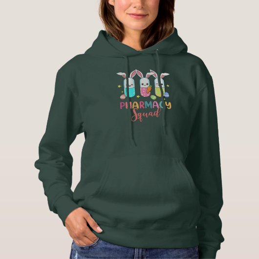 Funny Pills Pharmacy Squad Pharmacist Life Easter Hoodie (Voorkant)