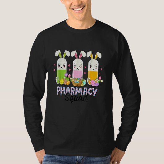 Funny Pills Pharmacy Squad Pharmacist Life Easter T-shirt (Voorkant)