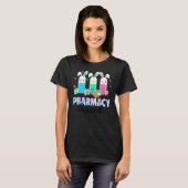 Funny Pills Pharmacy Squad Pharmacist Life Easter T-shirt (Voorkant volledig)