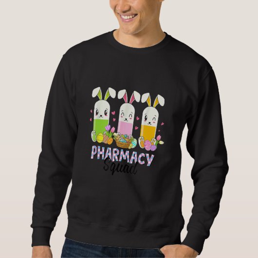 Funny Pills Pharmacy Squad Pharmacist Life Easter Trui (Voorkant)