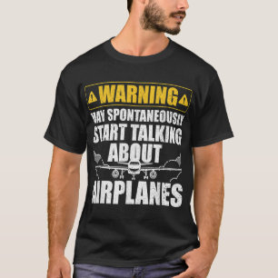 Funny Pilot Art voor mannen Pilot Airpl T-shirt
