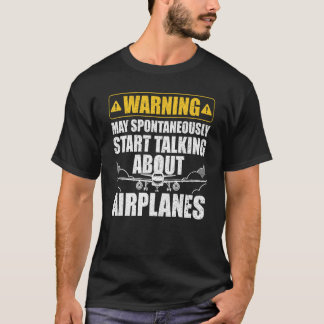 Funny Pilot Art voor mannen Pilot Airpl T-shirt