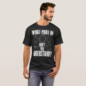 Funny Pilot Design for Men Airline T-shirt (Voorkant volledig)