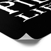 Funny Pilot Skull Cross Airplanes Pirate Humor Poster (Hoek)