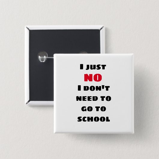 Funny Pin Button voor studenten (Voorkant /achterkant)