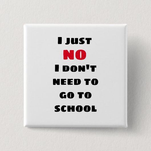 Funny Pin Button voor studenten (Voorkant)