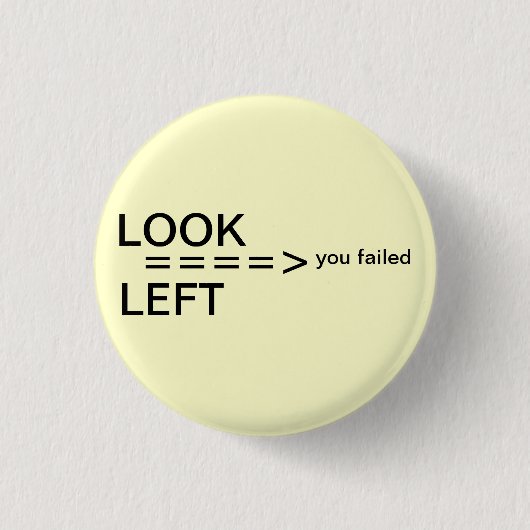 Funny Pin Ronde Button 3,2 Cm (Voorkant)