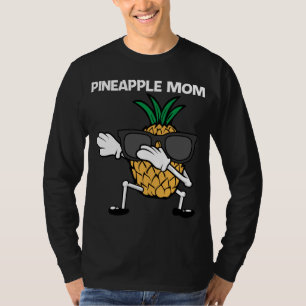 Funny Pineapple Art for Mam Moeder Fruit Summer Lo T-shirt