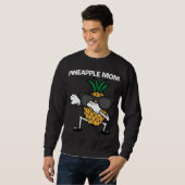 Funny Pineapple Art for Mam Moeder Fruit Summer Lo Trui (Voorkant volledig)