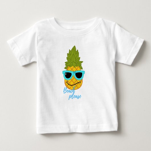 Funny Pineapple Chilling with Summer Sunbril (Voorkant)