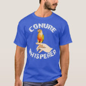 Funny Pineapple Conure Apparel Conure Whisperer T-shirt (Voorkant)